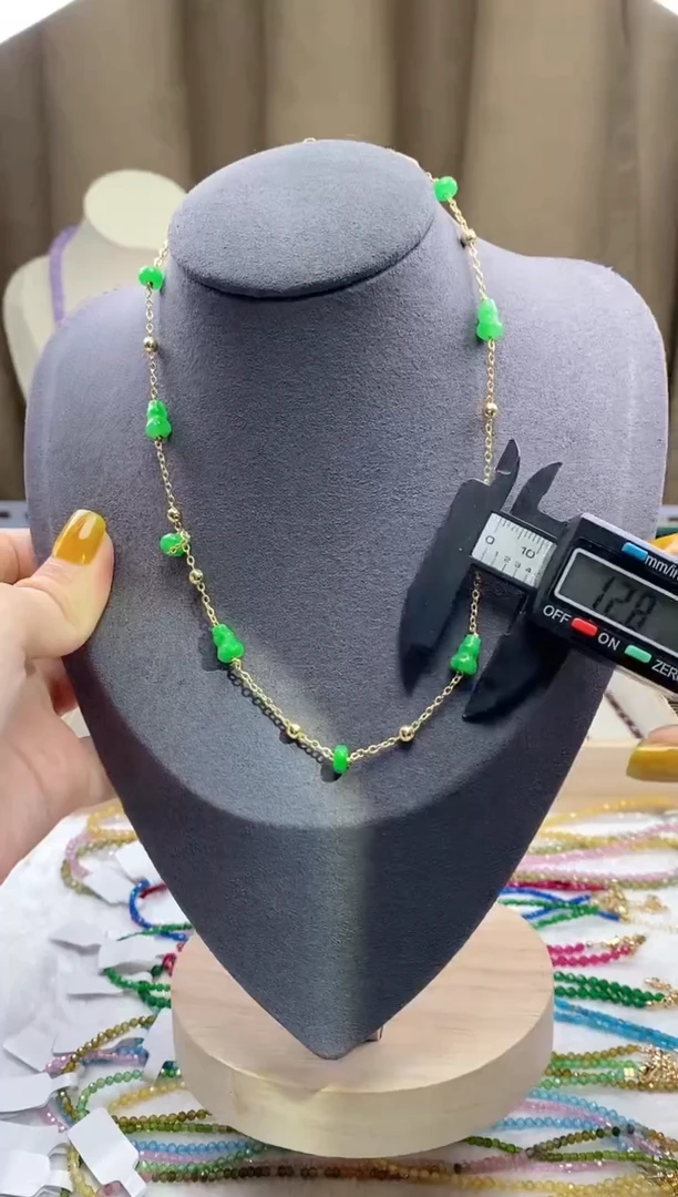 【闪购商品】翡翠颈饰未镶嵌诗颜甄选珠宝SYZB01