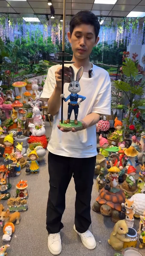 无花朵花园庭院摆件&00&