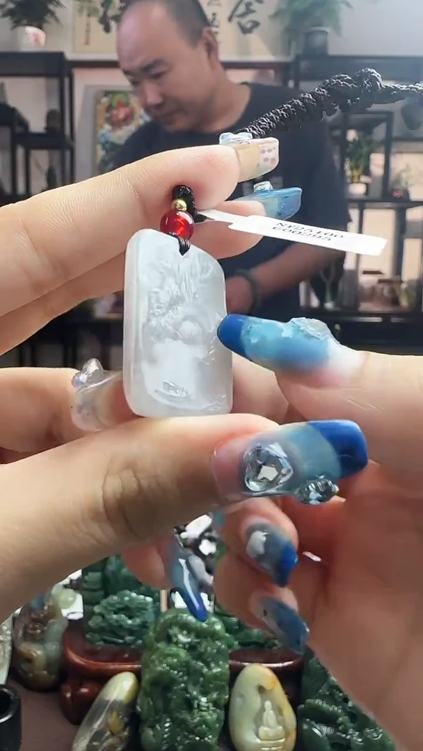 颈饰未镶嵌和田玉2