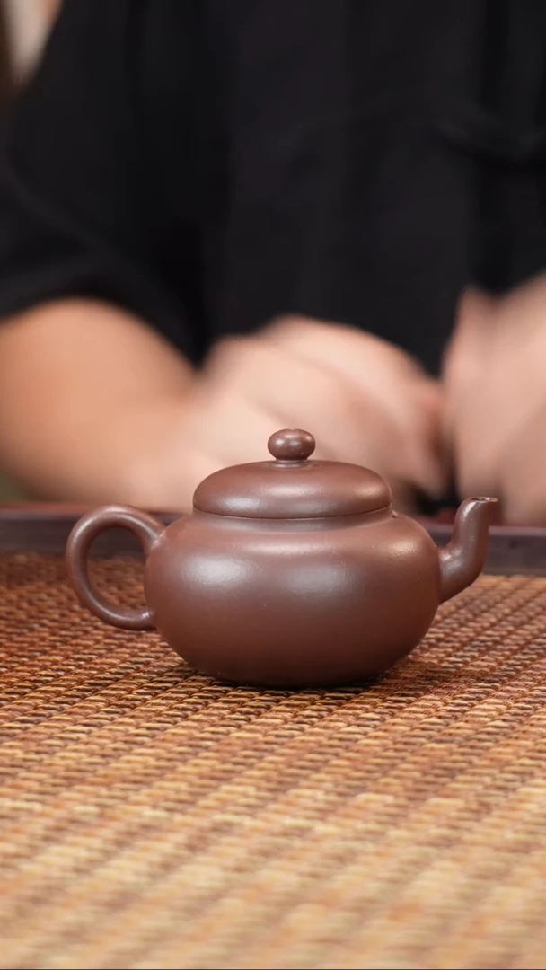 茶壶紫砂汀禾紫砂柿圆