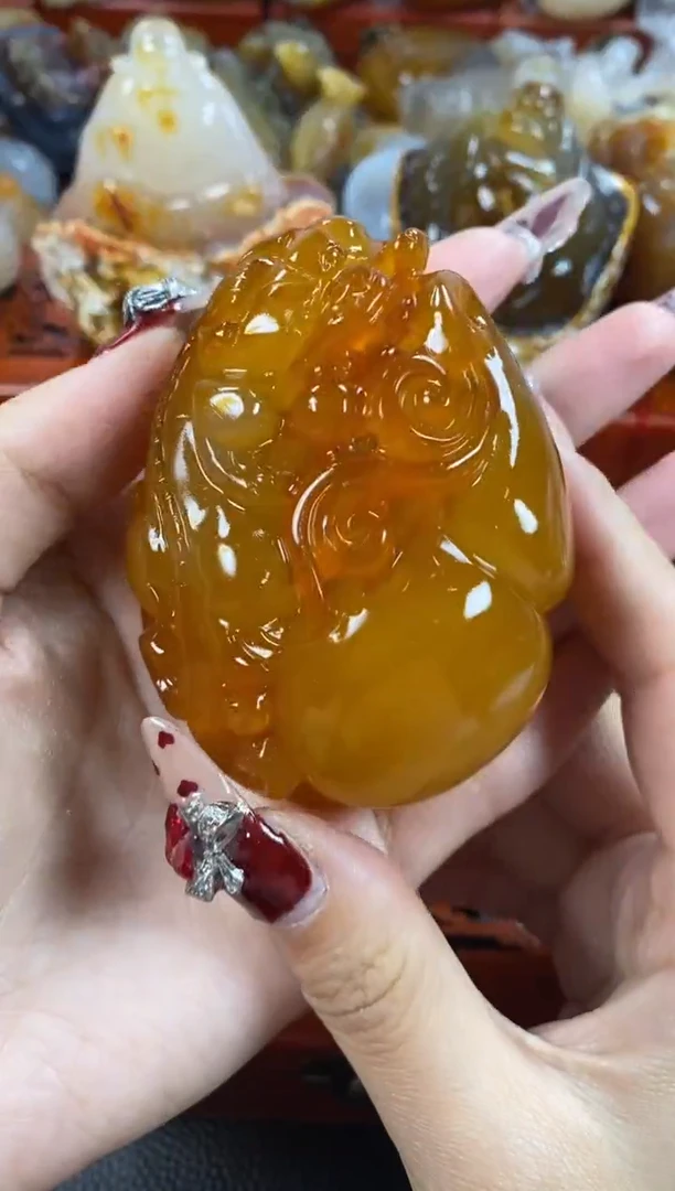 【闪购商品】玛瑙/玉髓手把未镶嵌00