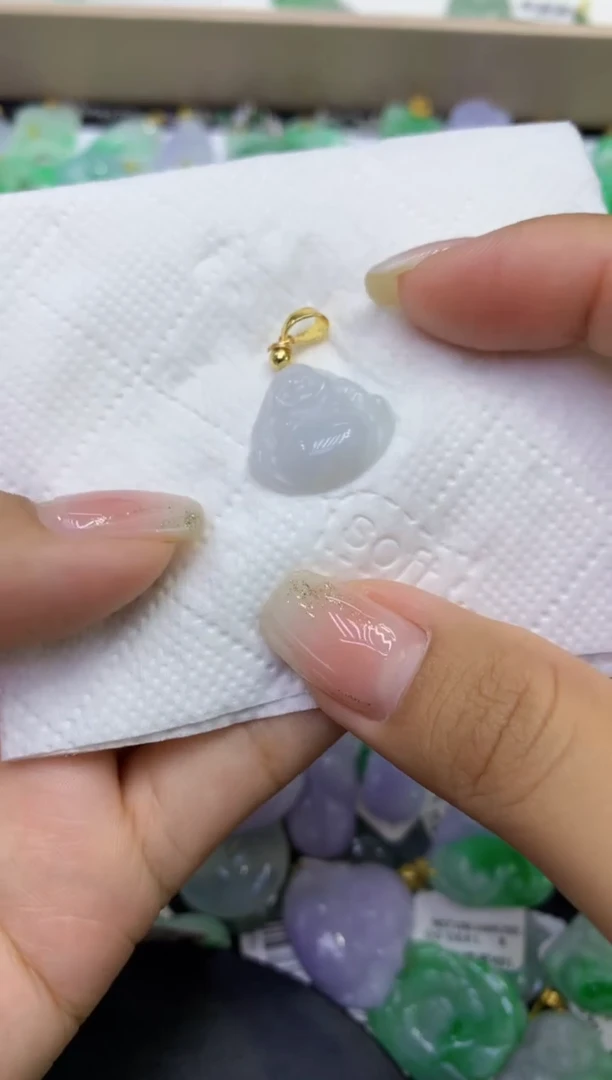颈饰未镶嵌翡翠天然缅甸A货翡翠