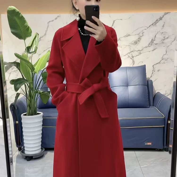 21109 双面羊绒大衣