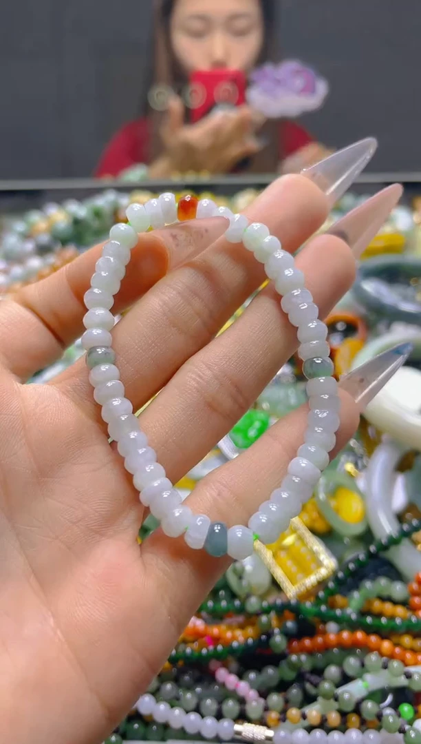 颈饰未镶嵌翡翠5MM