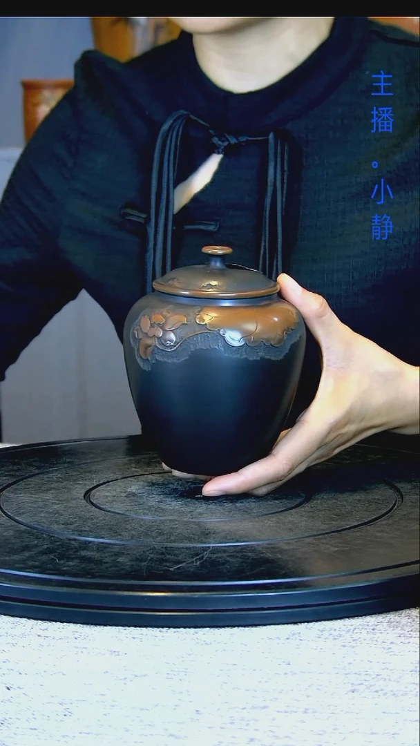 s***e建水全手工紫陶茶罐161