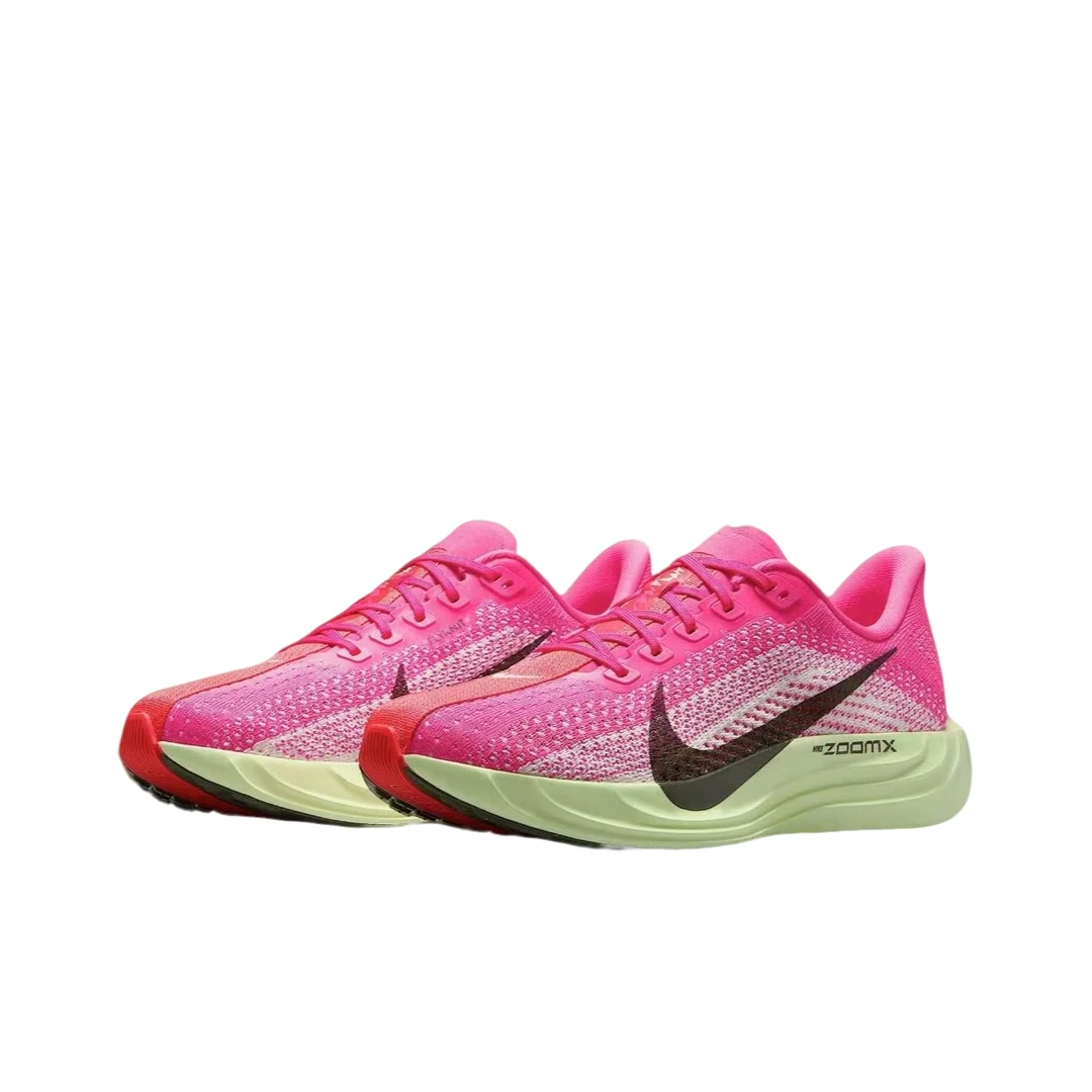 NIKE/耐克官方女子PEGASUS PLUS粉色缓震低帮跑步鞋-HV3032-600