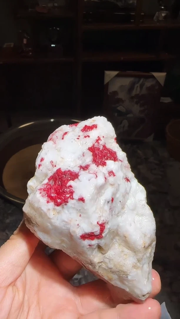 天然辰砂朱砂毛料38