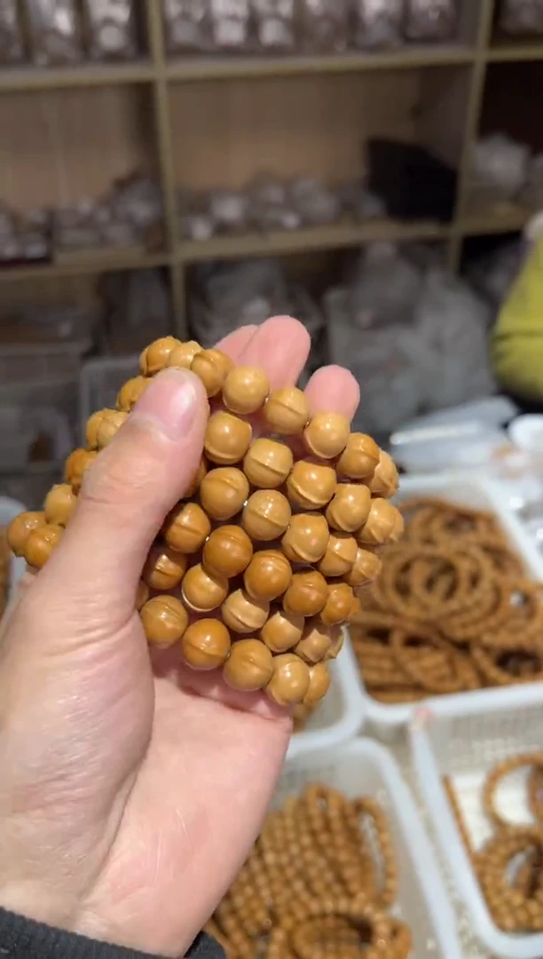 【闪购商品】猴头核桃手串鲨鱼微瑕