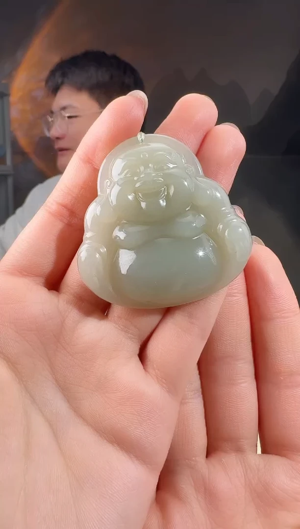 颈饰未镶嵌和田玉佛公50/11