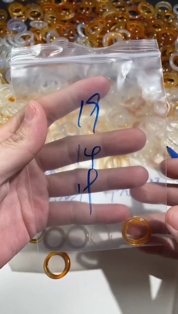 【闪购商品】玛瑙/玉髓戒指未镶嵌19