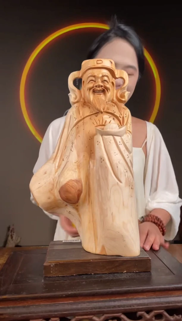 柏木（崖柏）手工摆件,先抢先得 编号:243