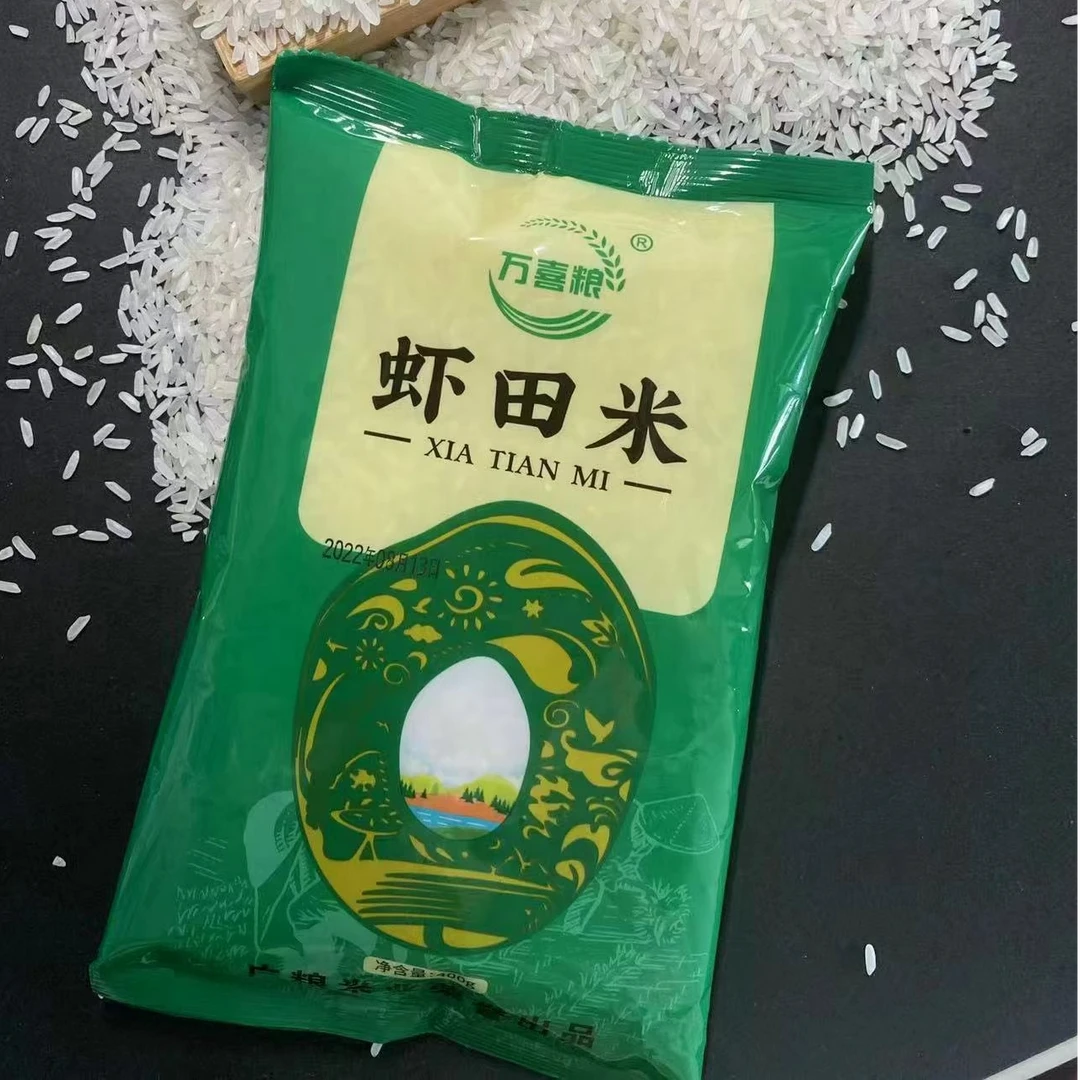 新鲜蒸煮营养天然的虾田醇香猫牙米口感软糯1包400g