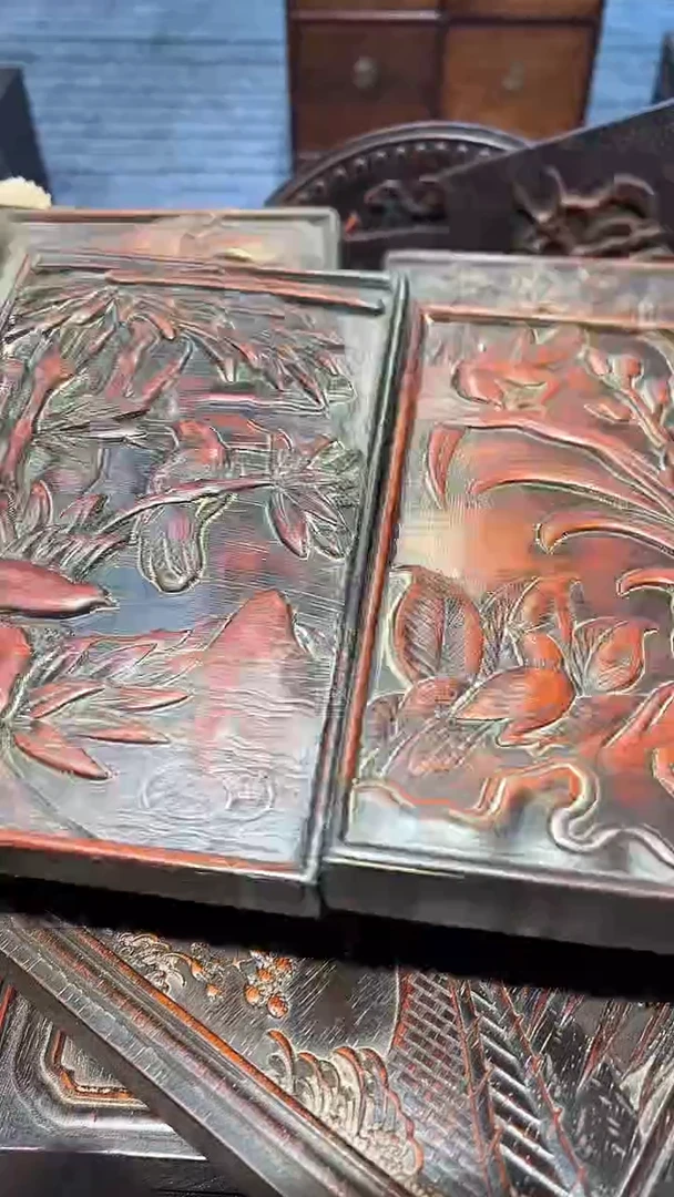 木大*紫檀雕刻一物一拍