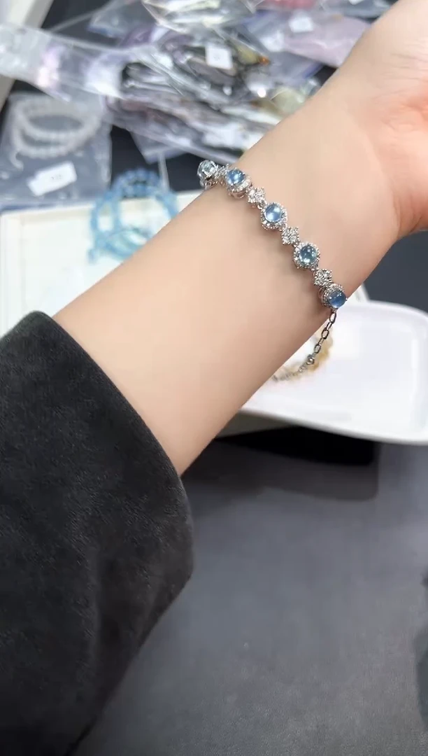 【闪购商品】水晶手链合金3a多样性发其一/1条默认微瑕