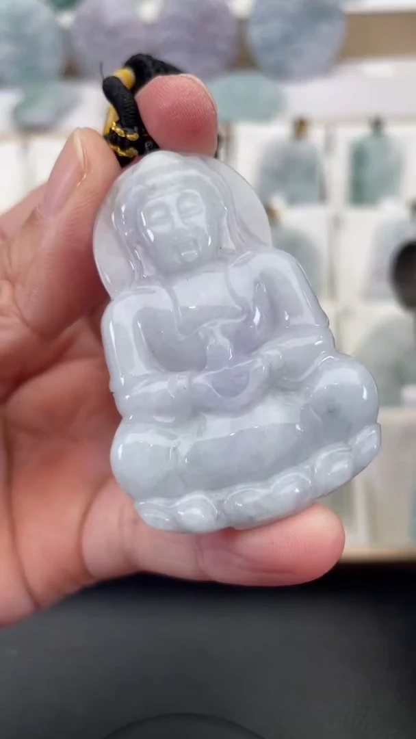 颈饰未镶嵌翡翠天然缅甸翡翠A货464