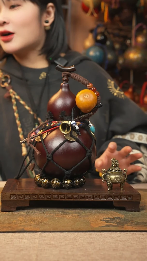 【闪购商品】307大漆葫芦一物一拍记葫堂出品