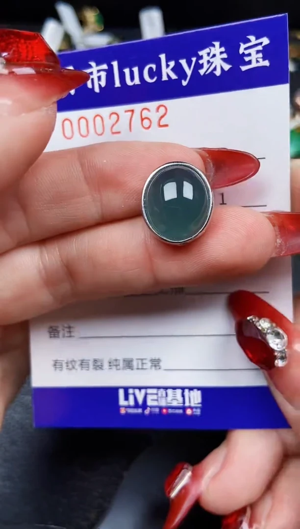 【闪购商品】翡翠颈饰银S925镶嵌2762