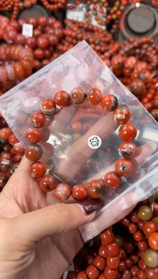 未镶嵌手串南红玛瑙12+