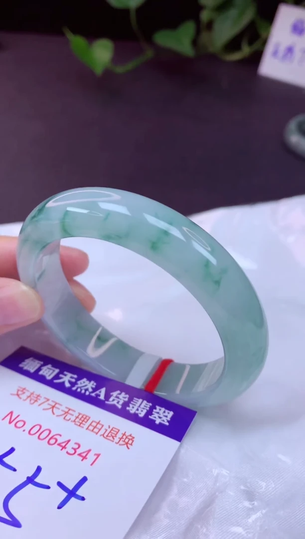 未镶嵌手镯翡翠55（7天无理由退换 ）