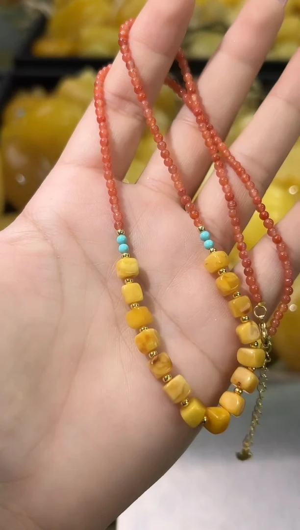 裸石琥珀未镶嵌天然琥珀蜜蜡吊坠