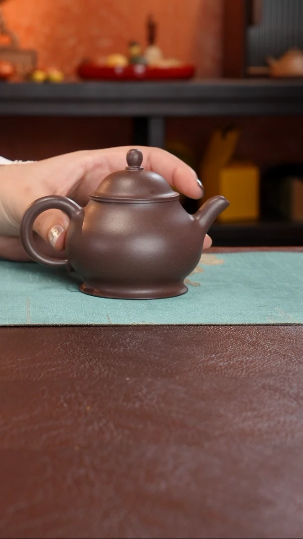 茶壶紫砂潘壶  160CC