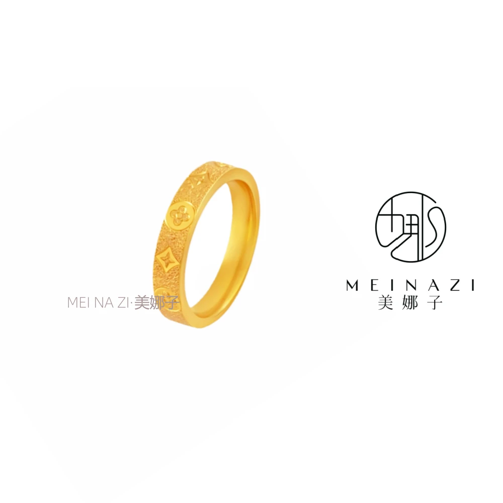 MEINAHUI/新中式L花满天星花戒指