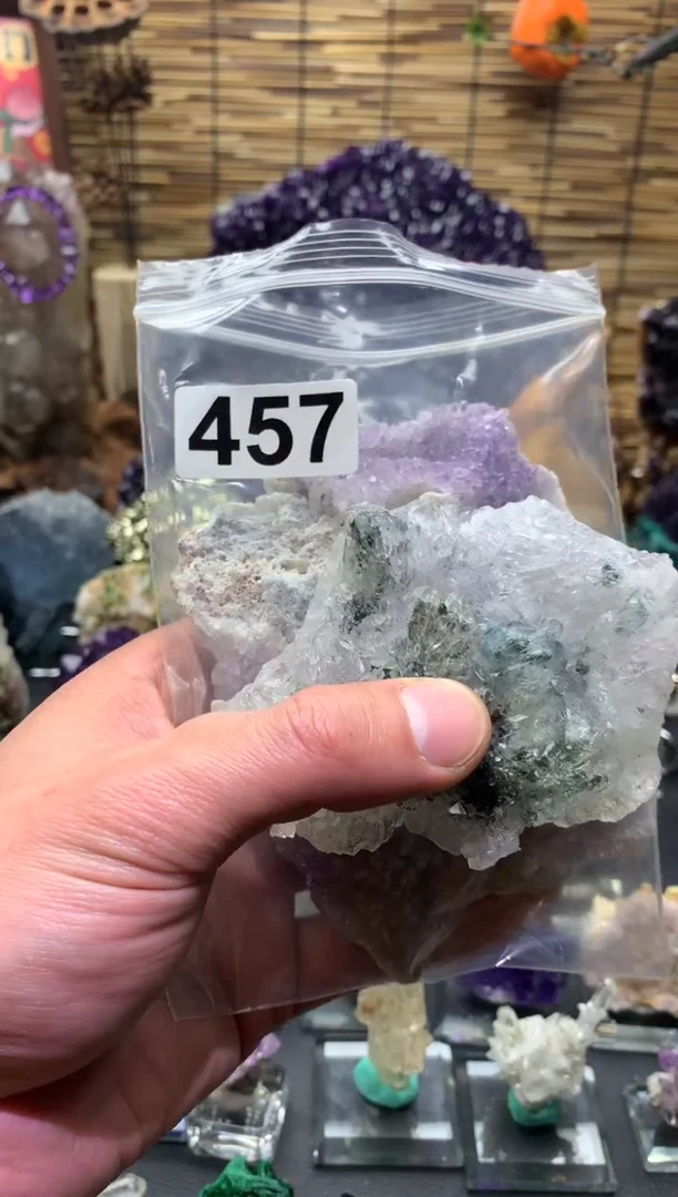 【闪购商品】紫晶珠宝半成品未镶嵌水晶457