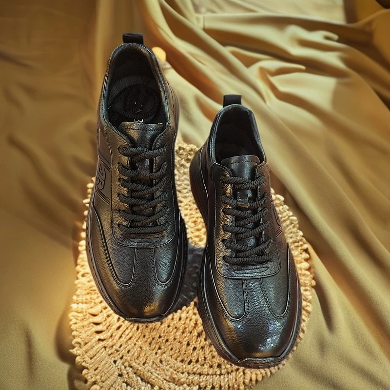 669-22新款男士牛皮运动休闲鞋潮流款