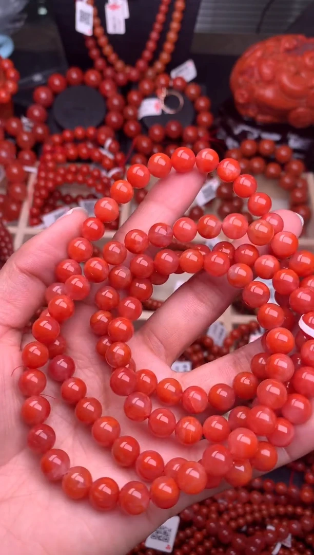 【闪购商品】南红玛瑙珠宝奇石未镶嵌8随机多样性/条