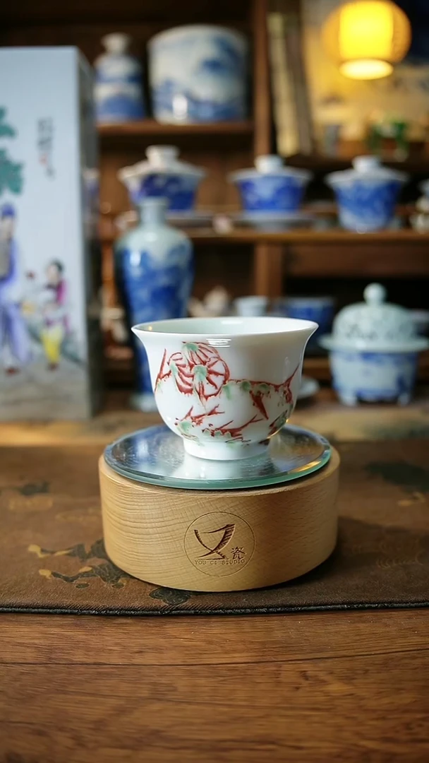 14景德镇手工手绘茶