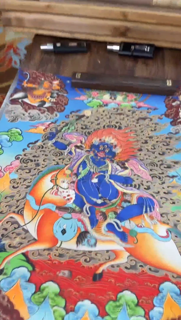 卷轴画晓晓的唐卡tk16