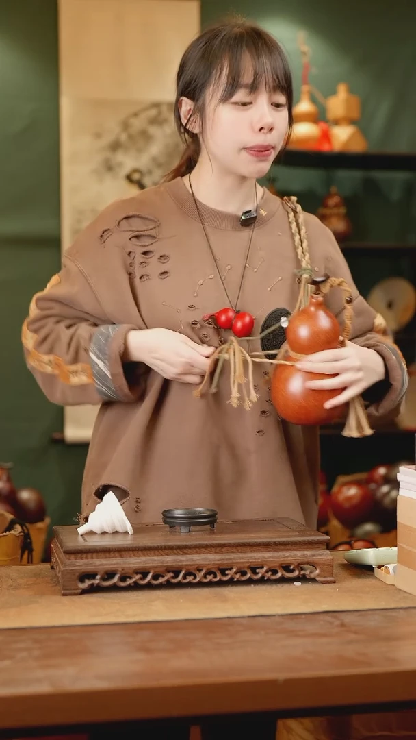 109号精品天然大漆酒葫芦一物一拍~