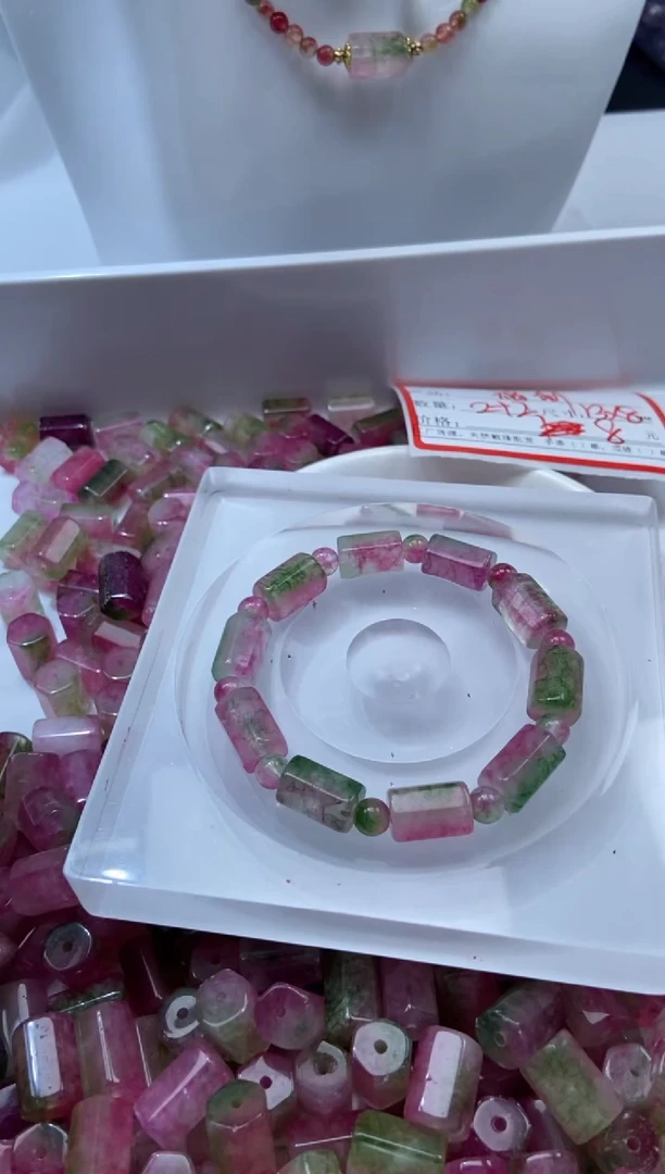 颈饰未镶嵌水晶w3018-13*8mm *4颗