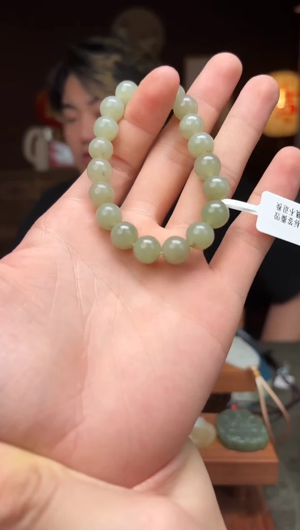 未镶嵌和田玉把件dd27-手串