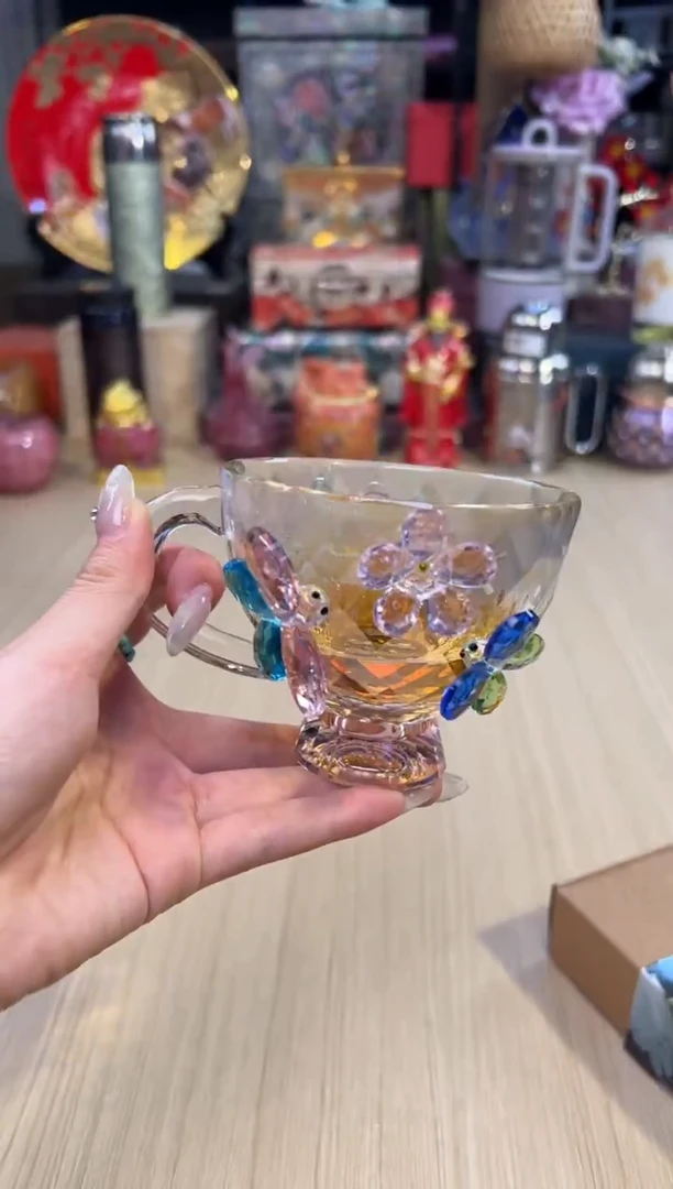 60幻语水晶咖啡杯（粉）