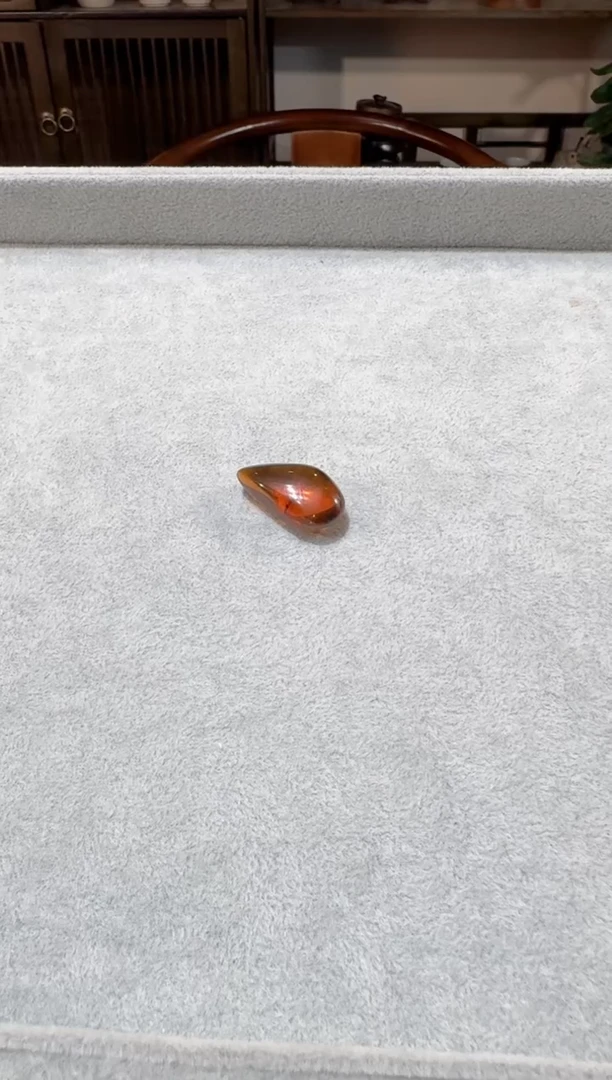 手链琥珀未镶嵌姚*浪抚顺琥珀       随形