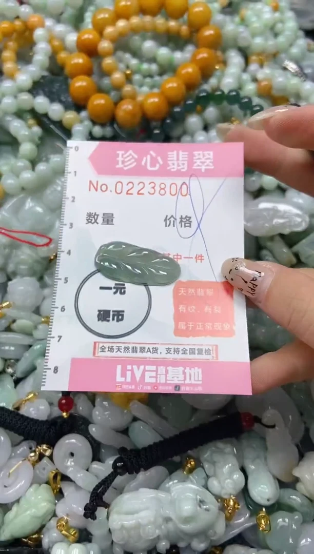 翡翠未镶嵌颈饰闪购0223800