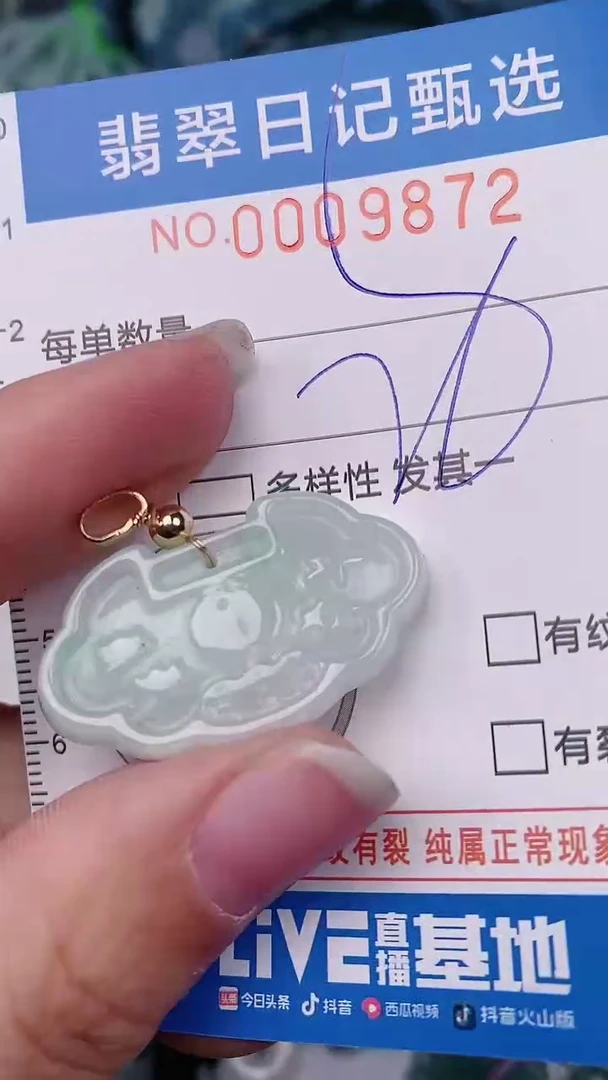 【闪购商品】翡翠颈饰未镶嵌00009872