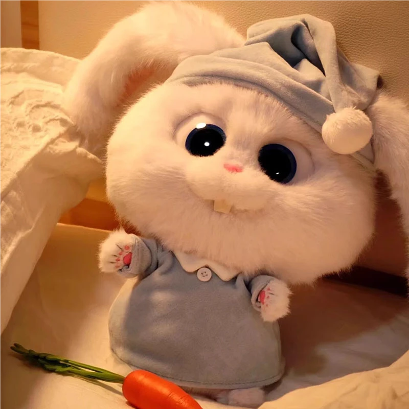 兔老大玩偶可爱兔子毛绒玩具公仔软萌女孩睡觉抱枕生日礼物送女生