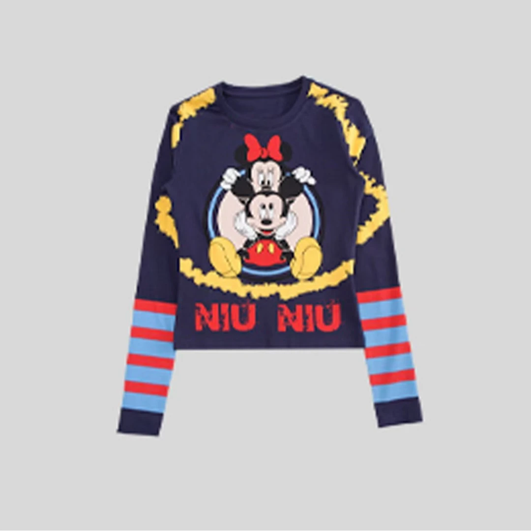 【菲菲】2025 新款百搭T恤简约显瘦宽松长袖上衣YMF288