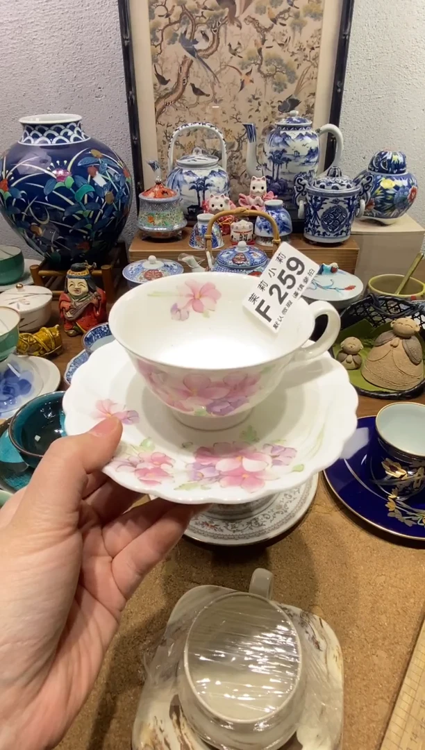 瓷片蜗***动茉莉商品一号259