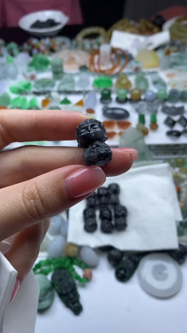定制翡翠未镶嵌时**人毛货定制不退不换