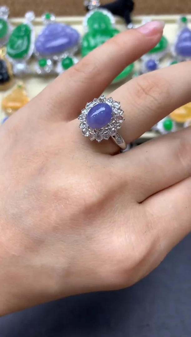 【闪购商品】翡翠戒指18K金镶嵌498-中国好珍宝