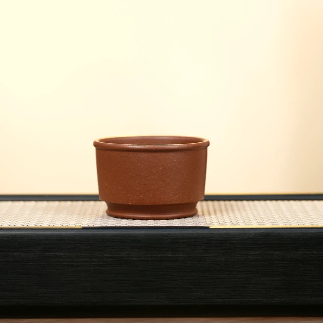 赵掌柜紫砂 红降坡浮力杯