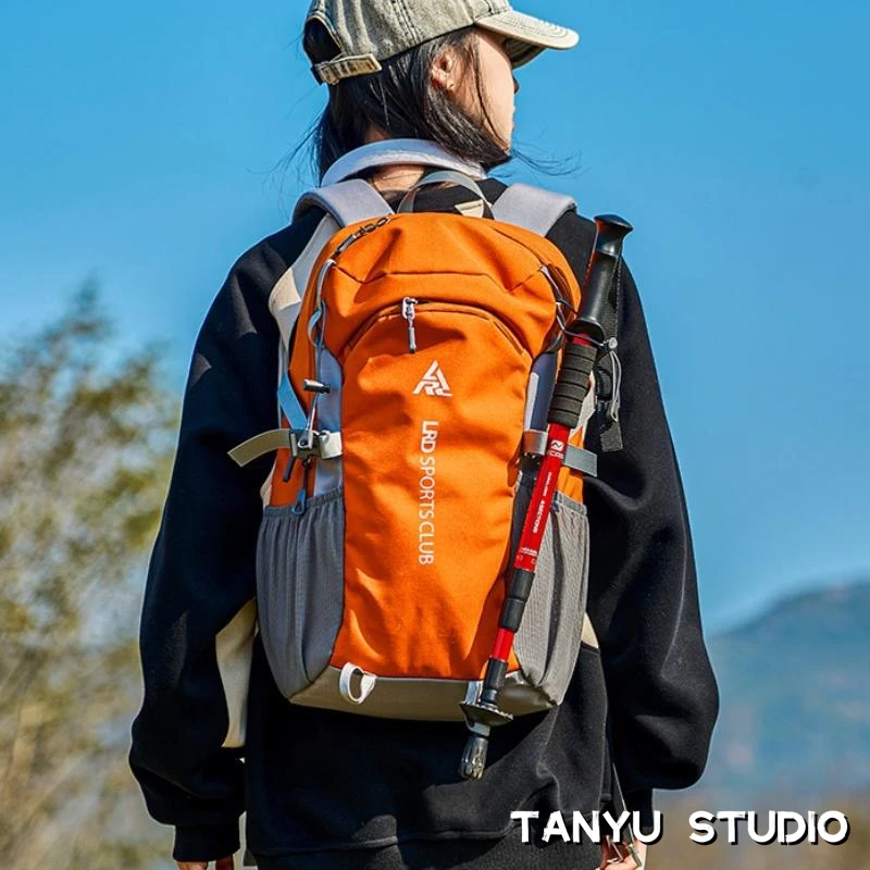 探屿春新款双肩电脑包男大容量旅行包背包女初中生高中大学生书包