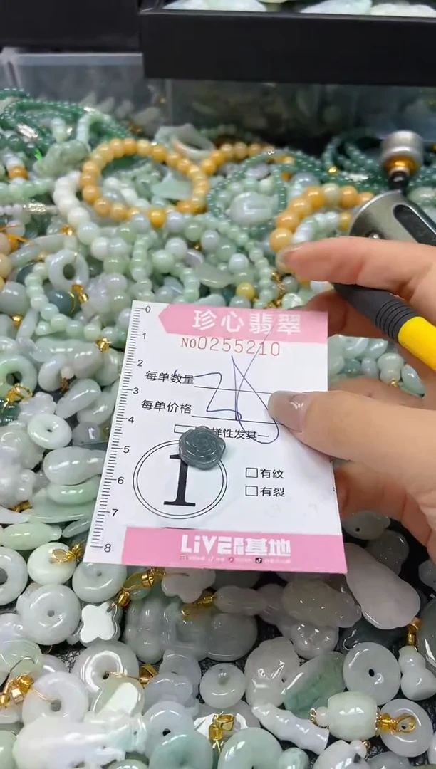 翡翠未镶嵌颈饰闪购0255210