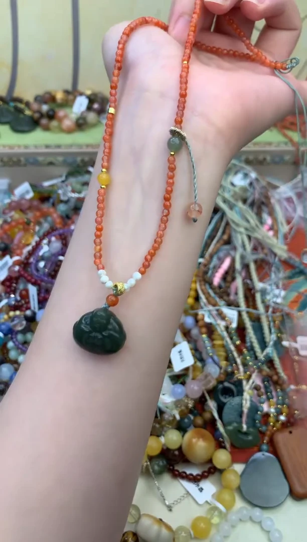 未镶嵌玛瑙项链294