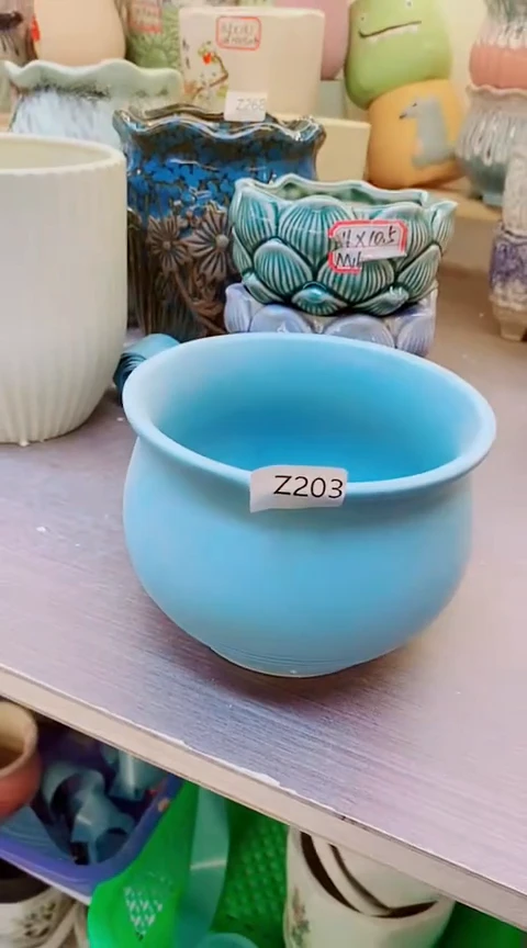 @@陶瓷多肉花盆Z203