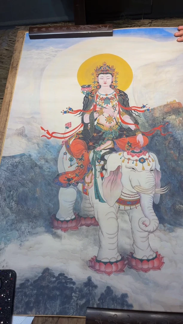 卷轴画锦华梵雅阁专属AA74