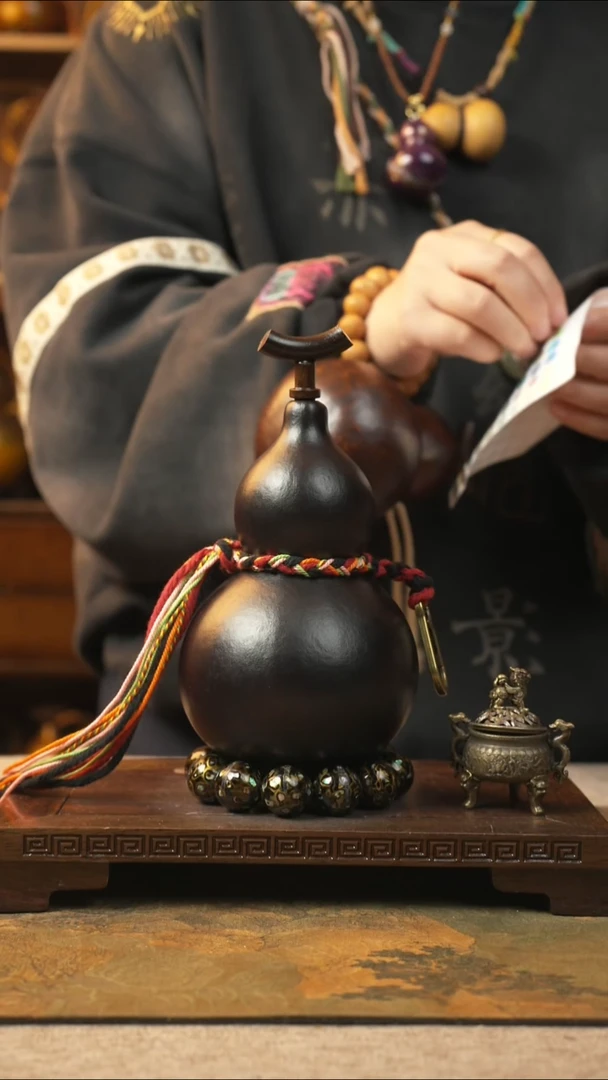 115大漆一物一拍记葫堂出品【不带手串】